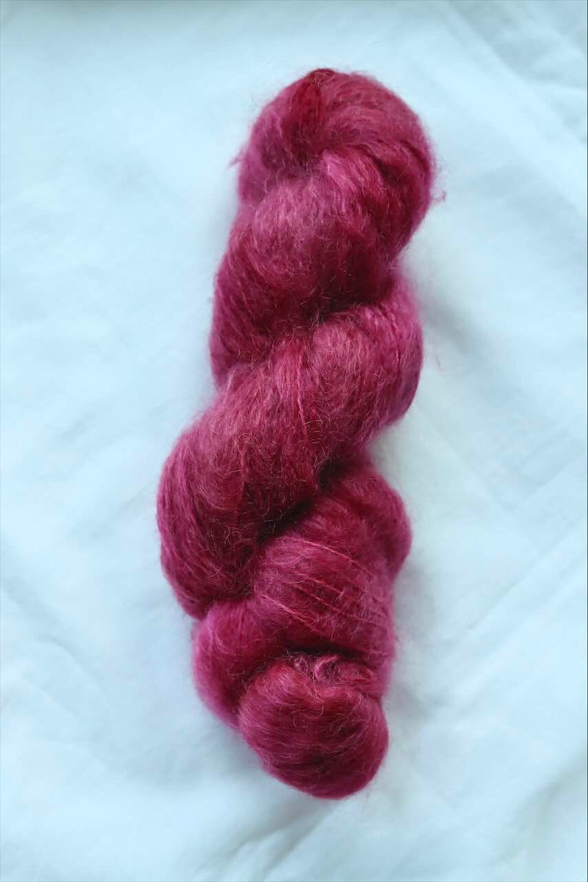 Un-told Chunky Mohair - Bringebærkyss