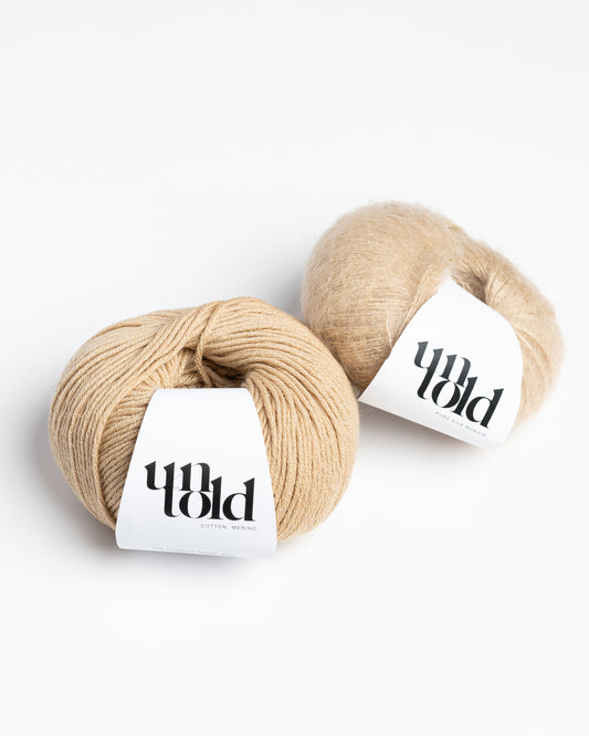 Un-told Cotton merino - Desert