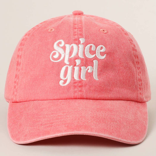 Spice Girl - caps korall rød