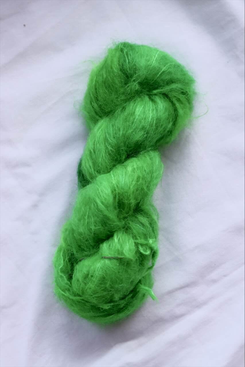 Un-told Chunky Mohair - Knaillgrønn