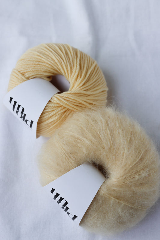 Un-told fuzzy mohair - Banana Split