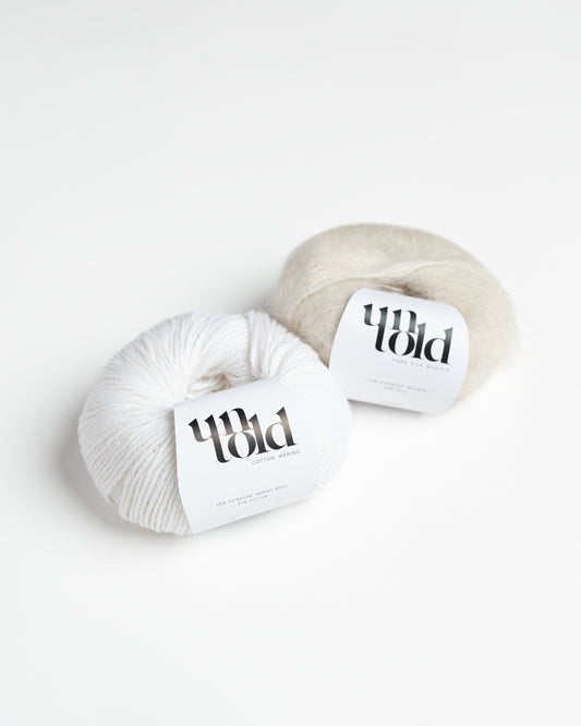 Un-told Cotton merino - Bright White