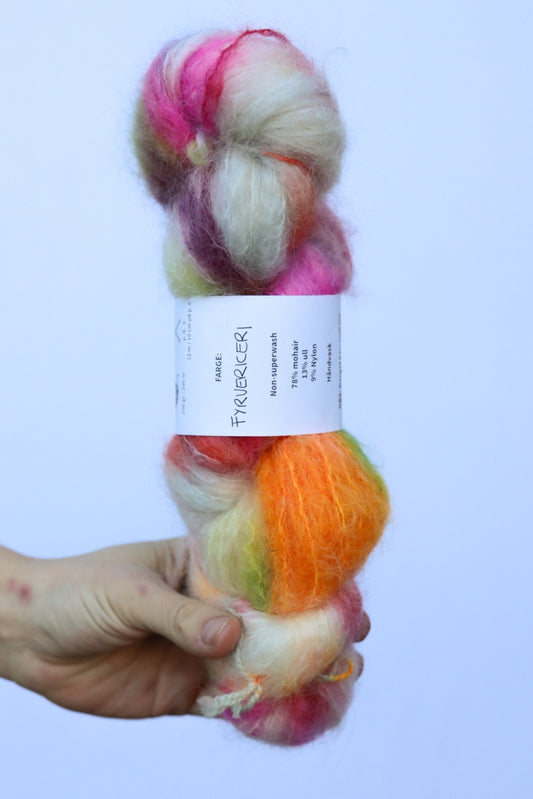 Un-told Chunky Mohair - Fyrverkeri