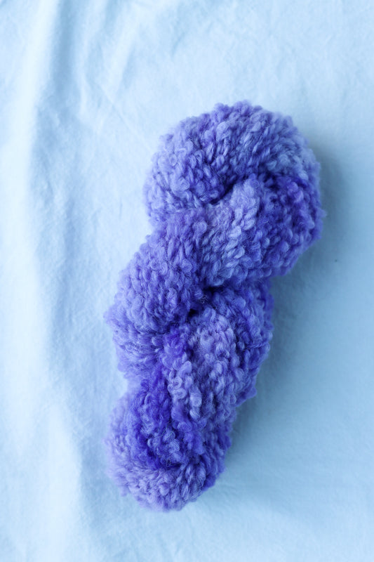 Bear Bouclé - Color me purple