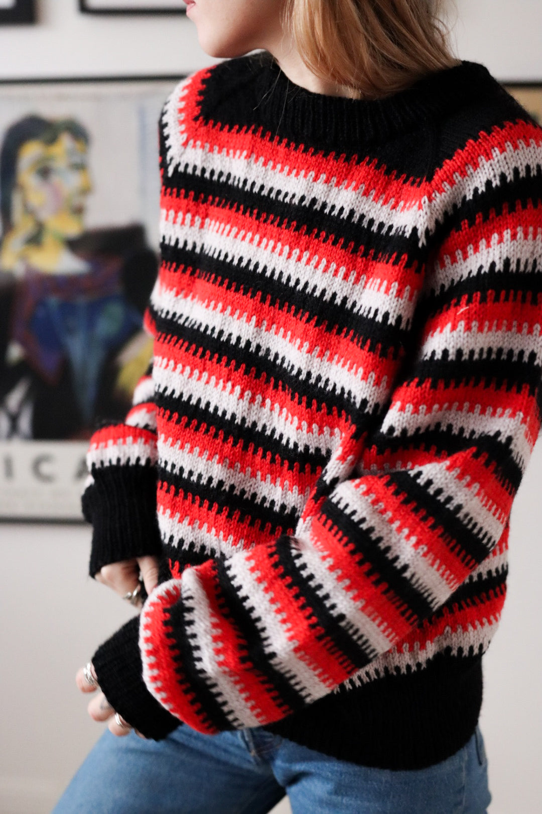 Pixel sweater