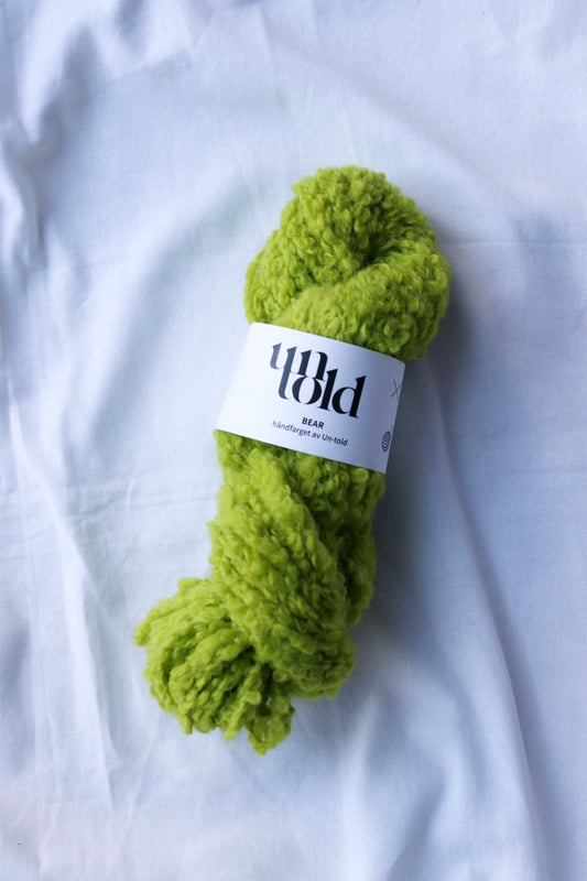 Bear Bouclé - Lime Time