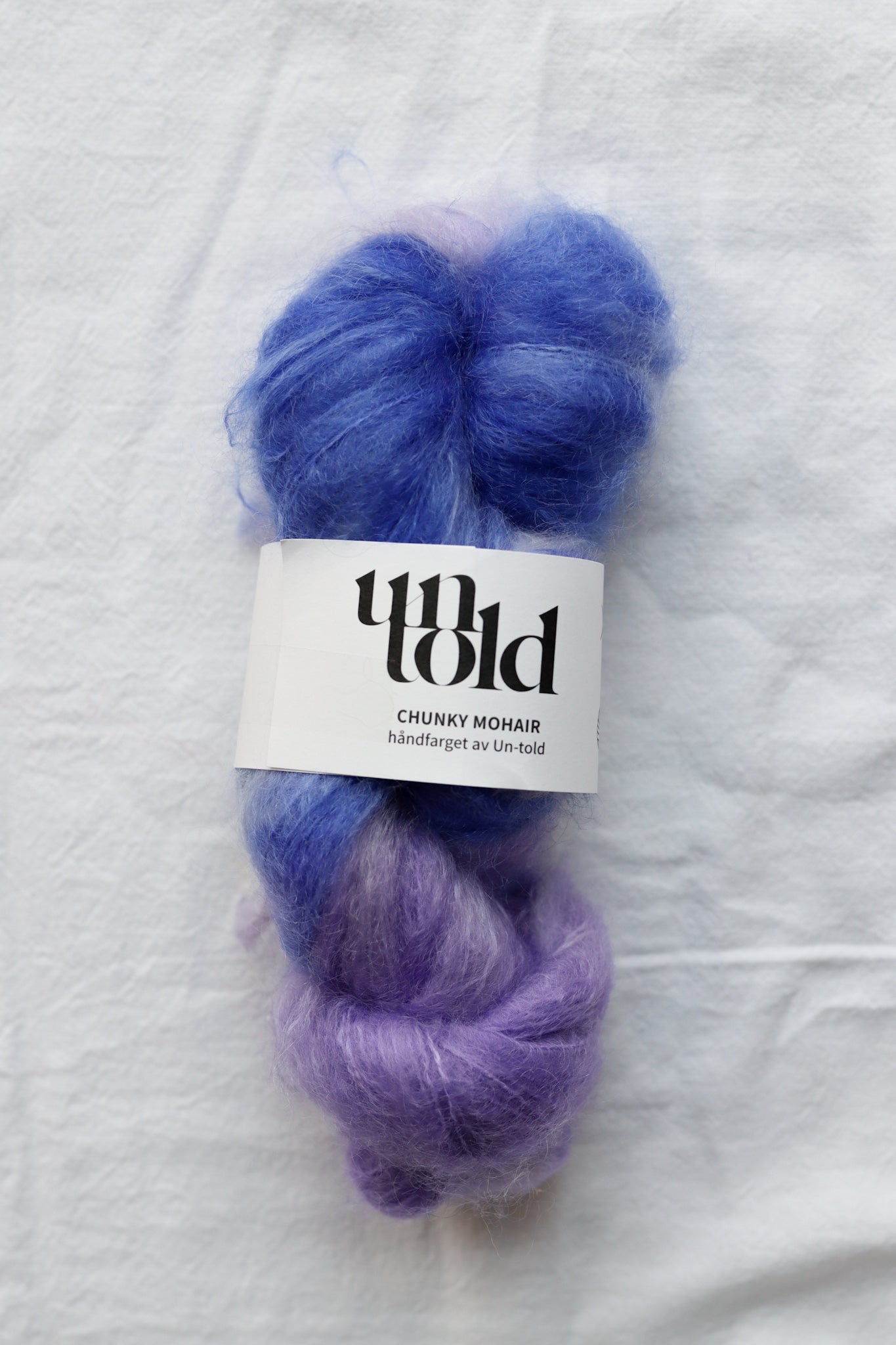 Un-told Chunky Mohair - Kveldshimmel