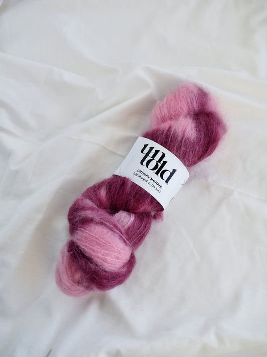 Un-told Chunky Mohair - Knust plomme