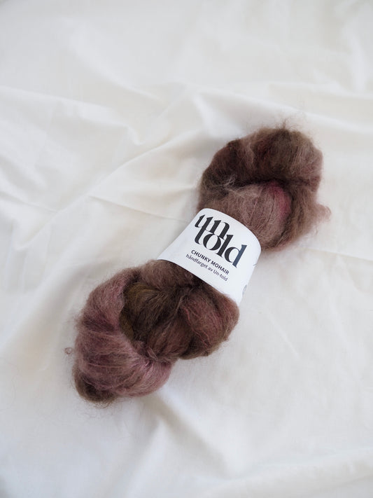 Un-told Chunky Mohair - Nougat trøffel