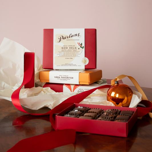 Pärlans - Chocolate Covered Caramel – Winter Edition | 12 biter