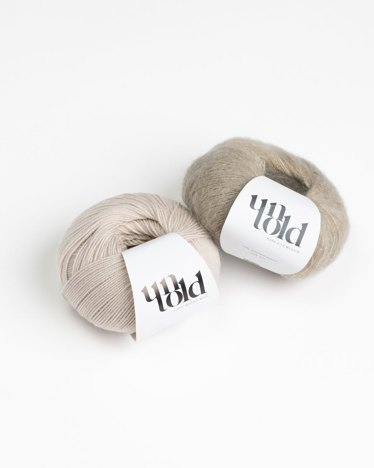 Un-told pure silk mohair - Extra Greige