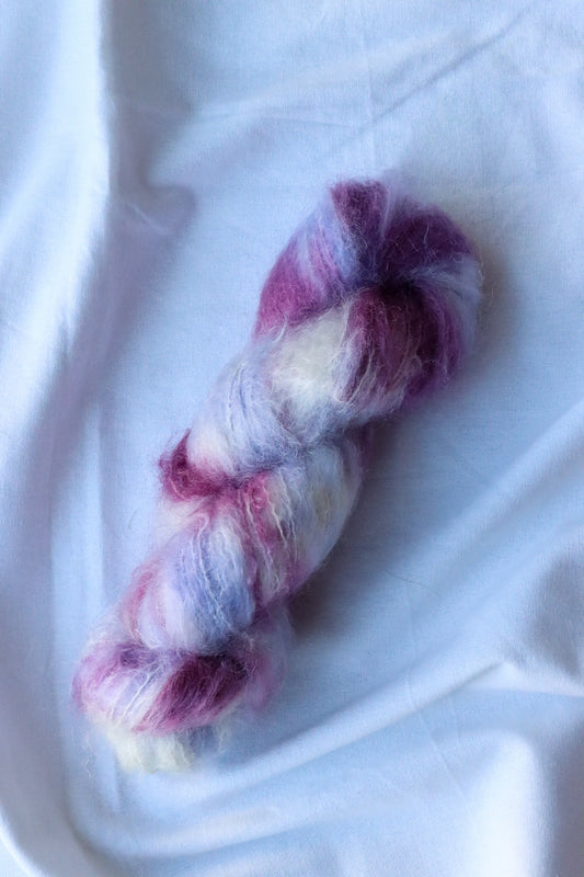 Un-told Chunky Mohair - Knuste blåbær