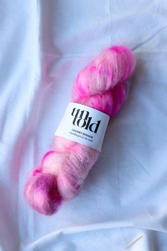 Un-told Chunky Mohair - Forever Pink