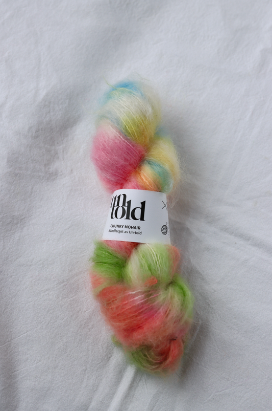 Un-told Chunky Mohair - Sommer på jorda