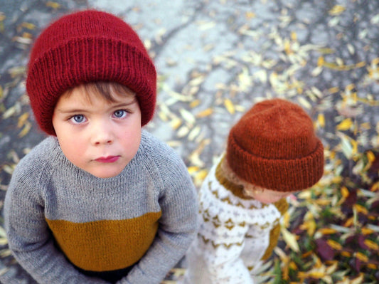 Lunlue lue Guttenogstrikkemor