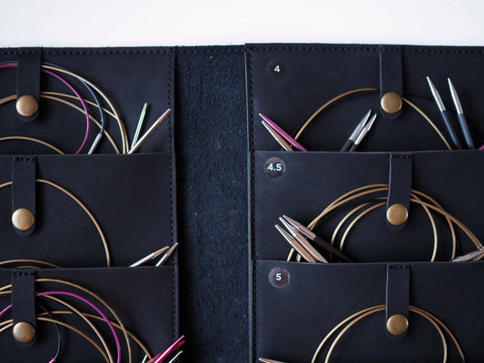 GS_organizer // rundpinner // Large strikkemappe GSdesign