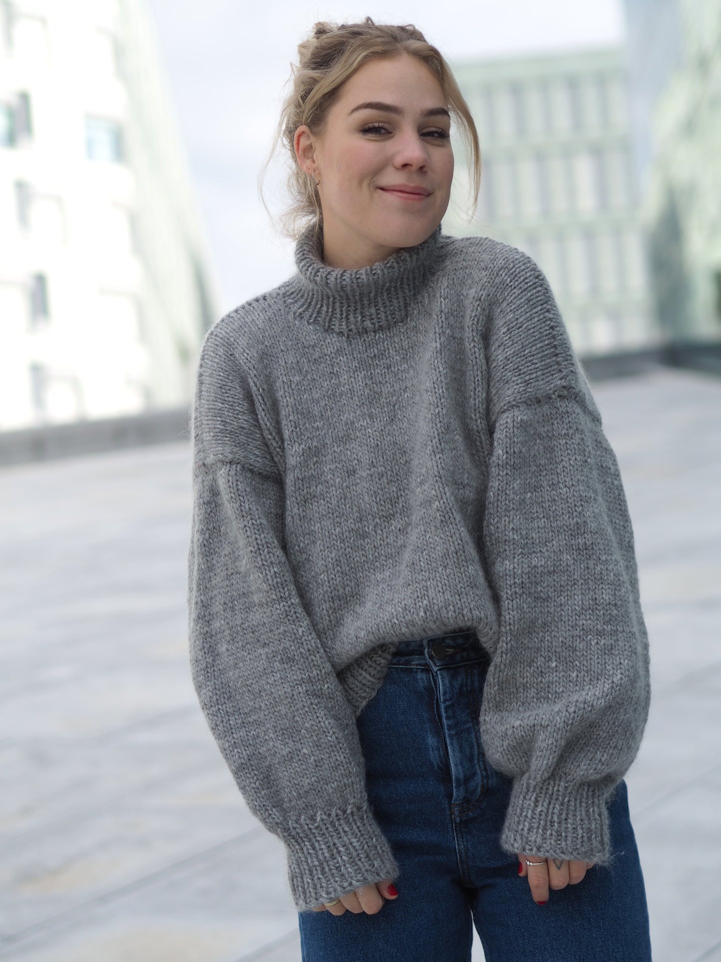 Selmasweater (english) sweater GS english patterns