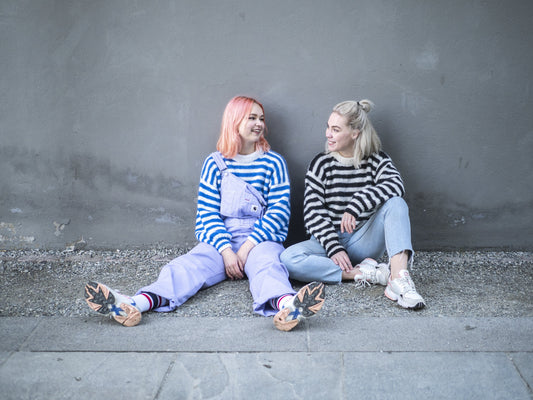 Pstereogenser Dame Genser Guttenogstrikkemor