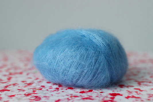 Un-told Pure silk mohair - True Blue