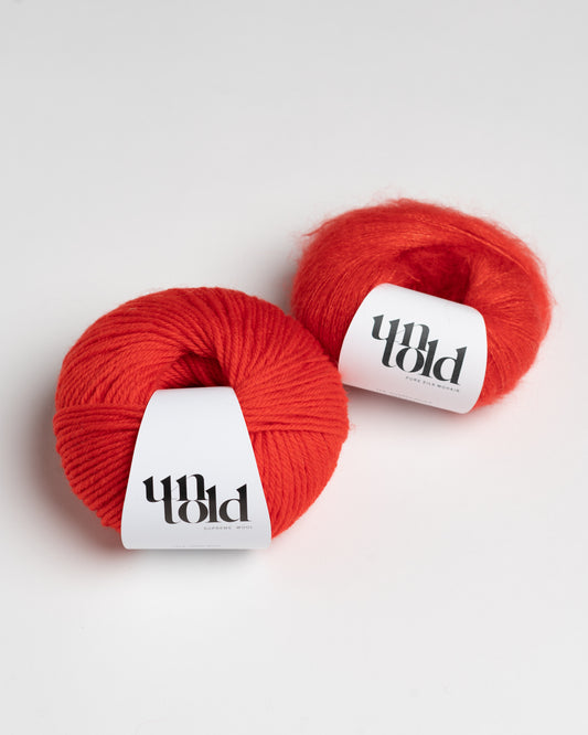 Un-told Supreme Wool - Fiery Red