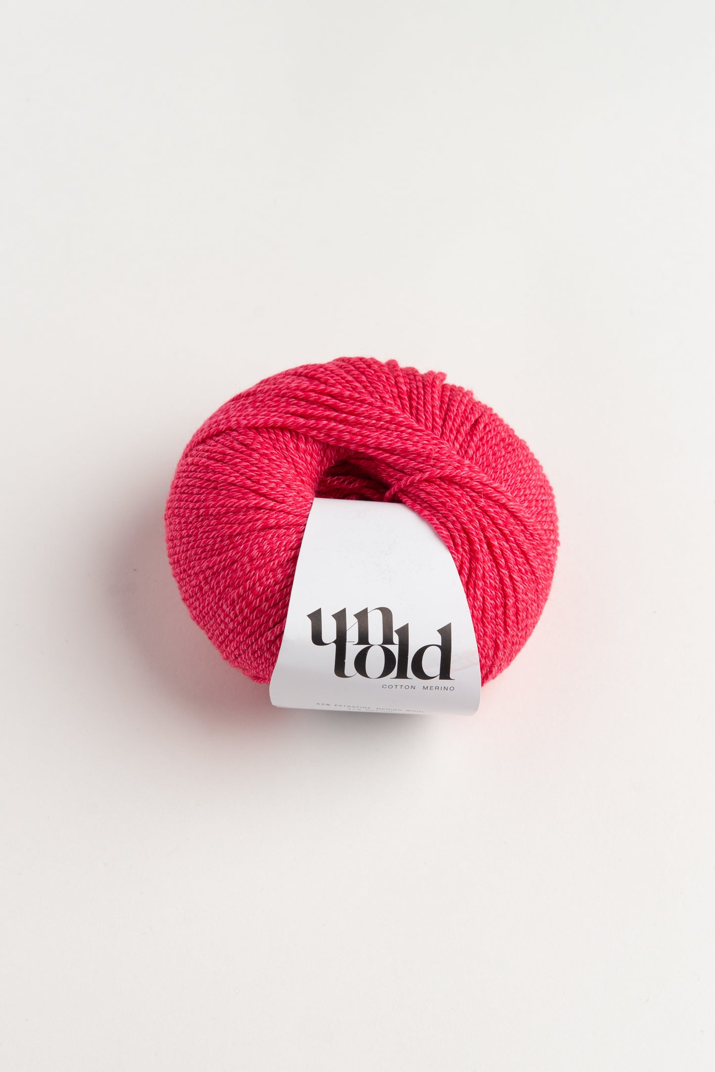 Un-told Cotton merino - Hot Pink
