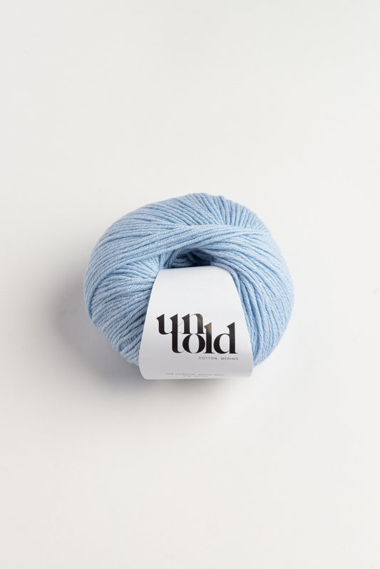 Un-told Cotton merino -Sky Blue