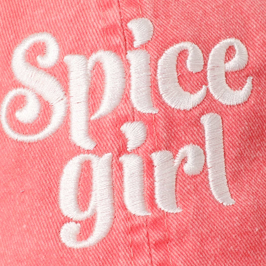 Spice Girl - caps korall rød
