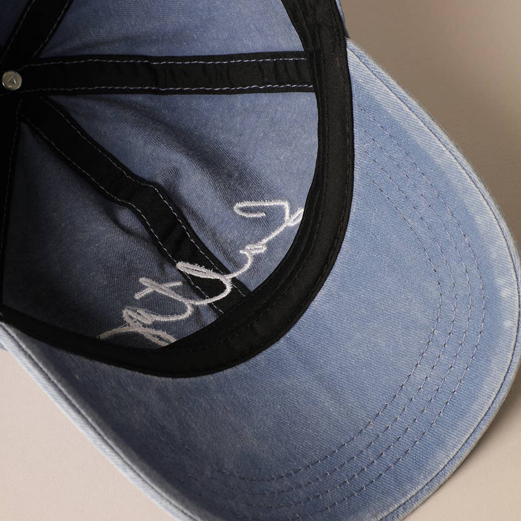 Salty - caps denimblå