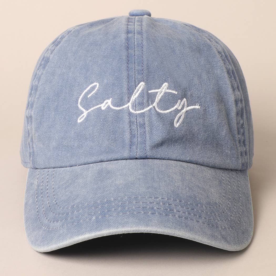 Salty - caps denimblå