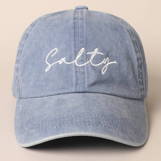 Salty - caps denimblå