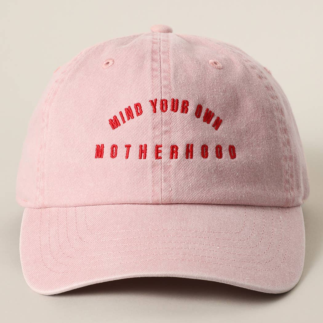 MIND YOUR OWN MOTHERHOOD - caps lilla