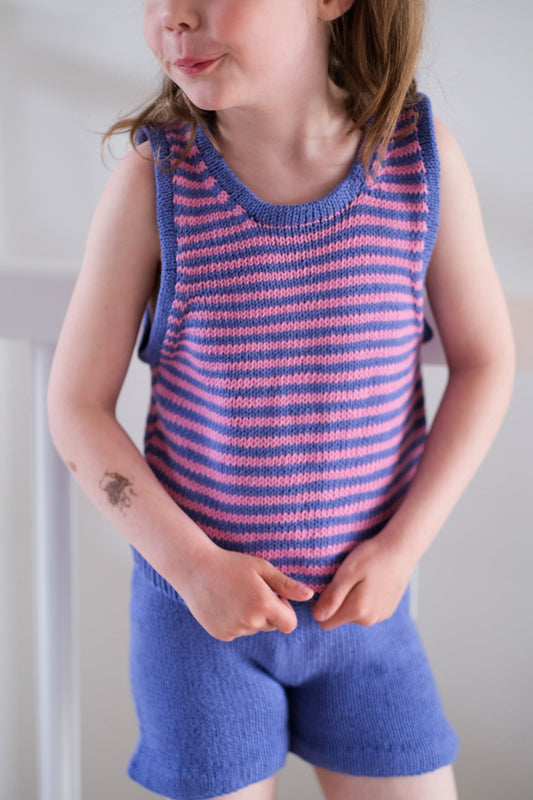 Garnpakke - Un-told basic shorts JR