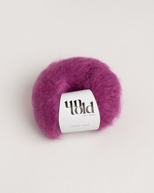 Un-told fuzzy mohair - Cool Berry