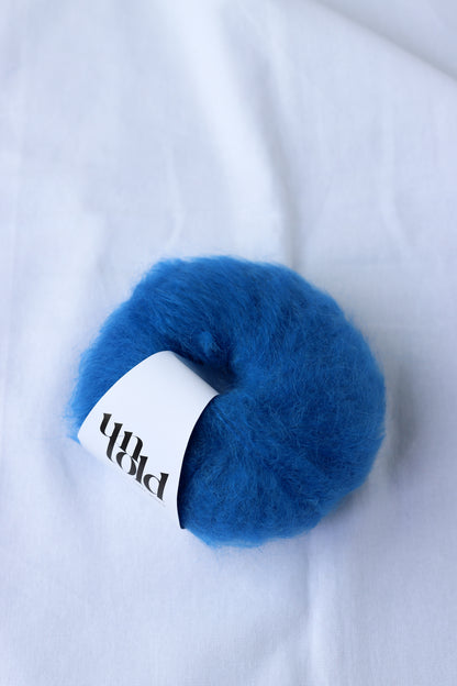 Un-told fuzzy mohair - Bright Indigo