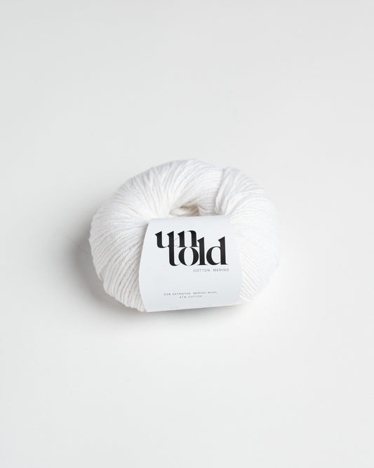 Un-told Cotton merino - Bright White