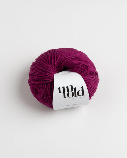 Un-told Cotton merino - Bold Berry