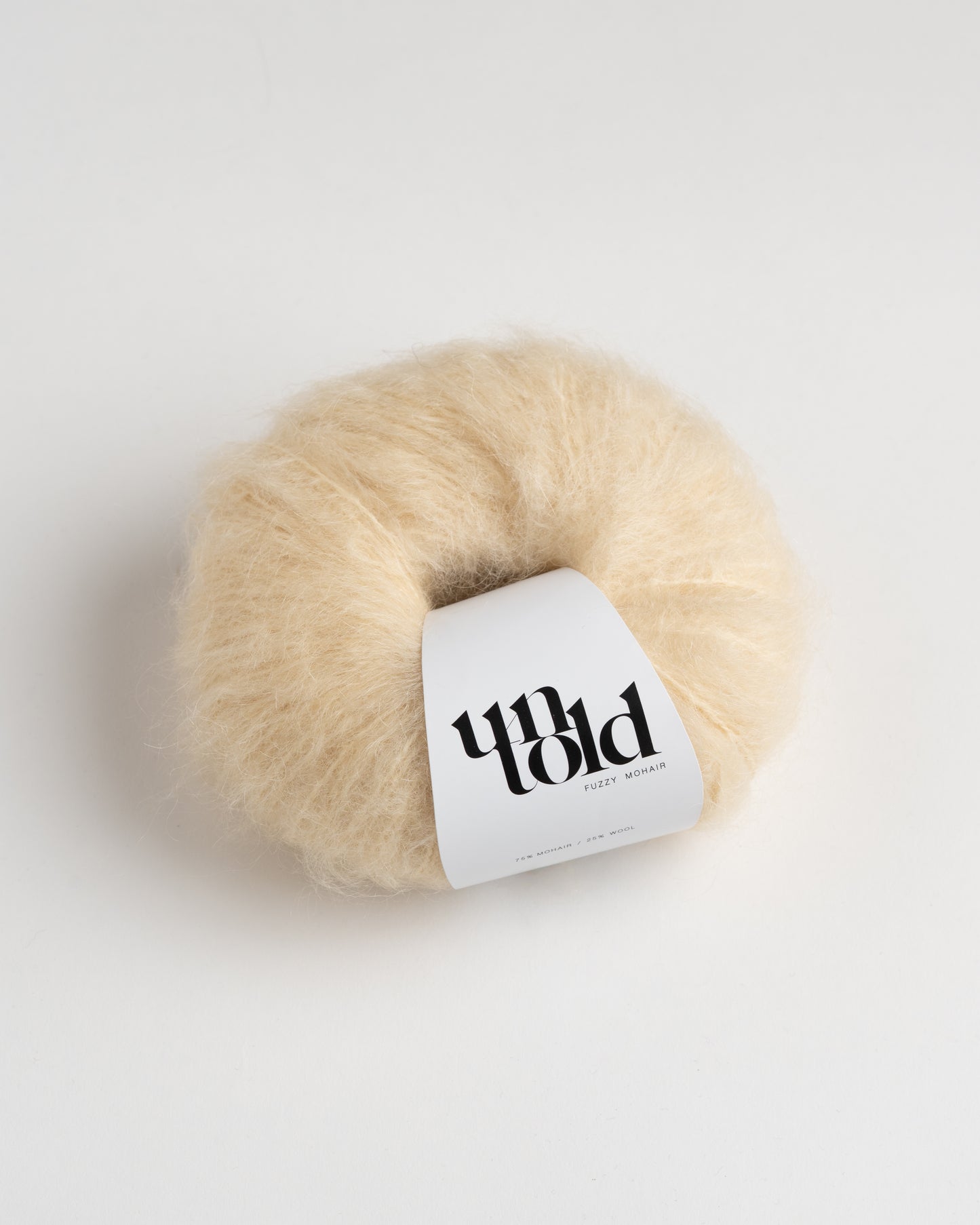 Un-told fuzzy mohair - Banana Split