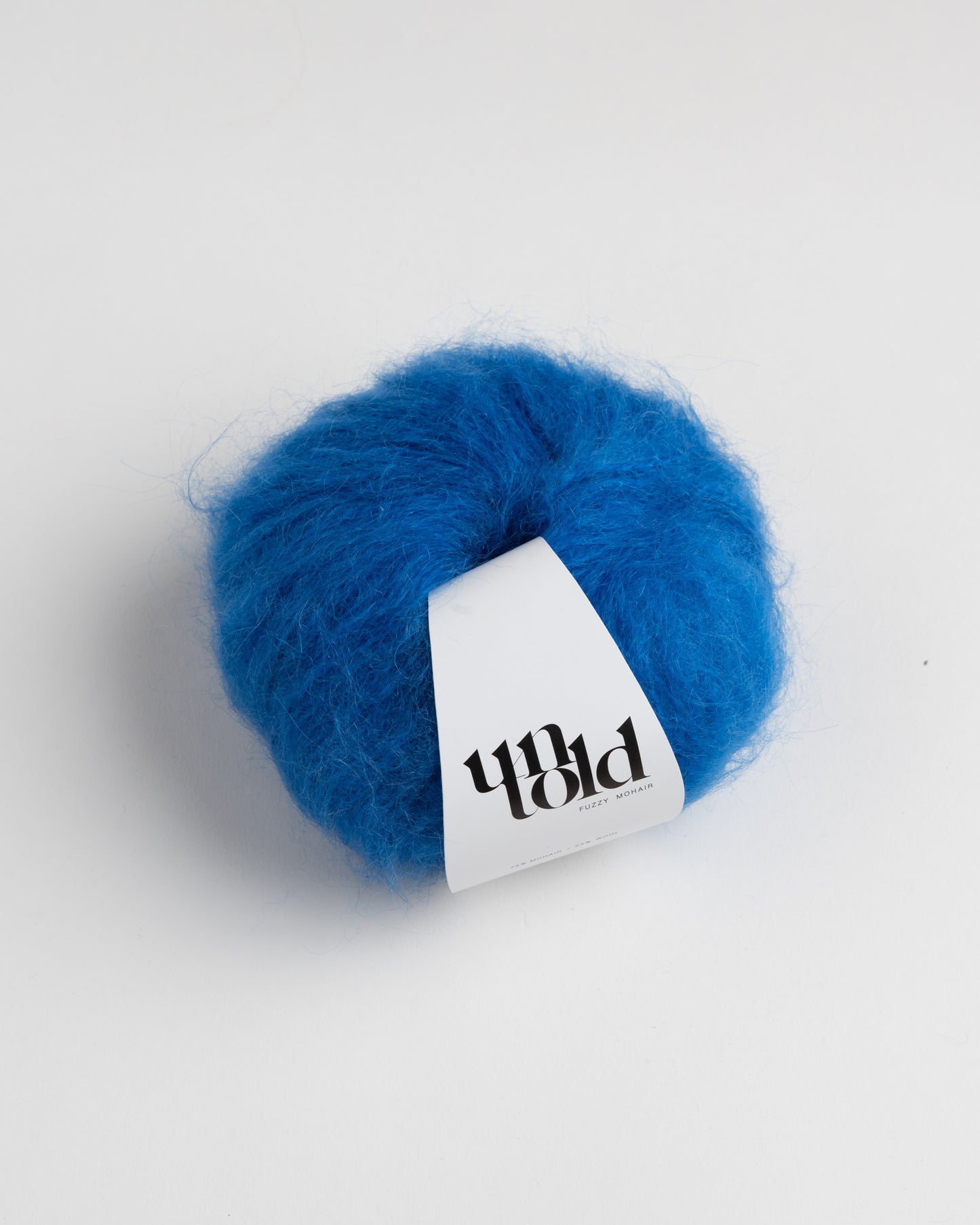 Un-told fuzzy mohair - Bright Indigo