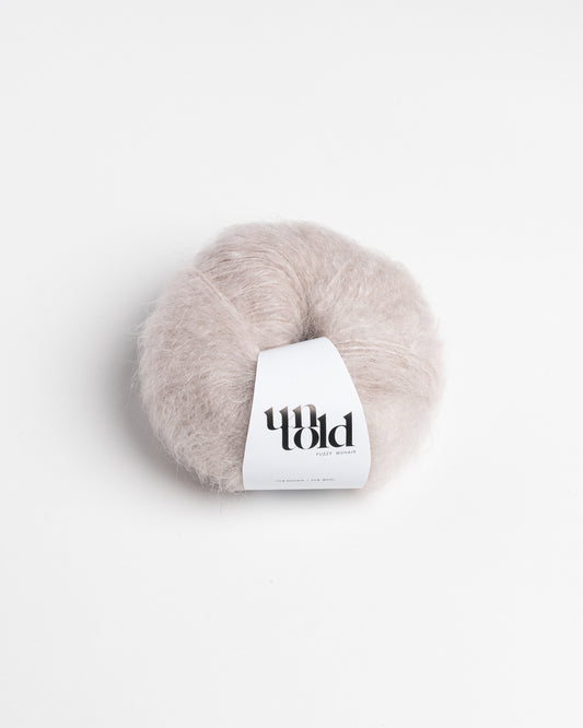 Un-told fuzzy mohair - Marshmallow