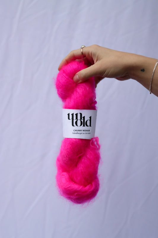 Un-told Chunky Mohair - Fæst på lokalet