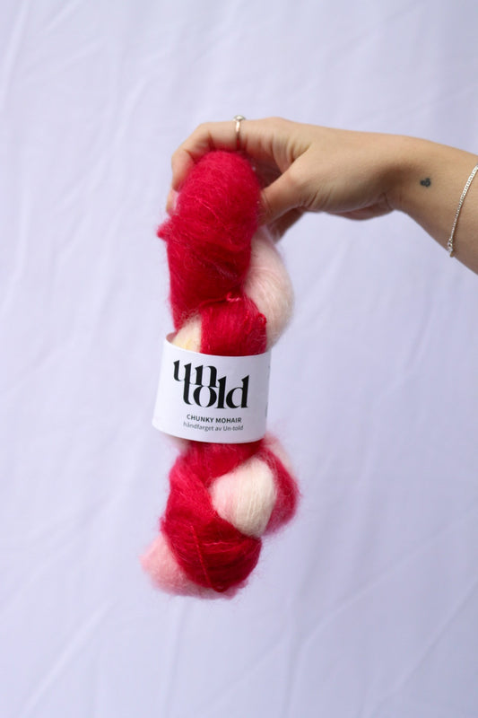 Un-told Chunky Mohair - Polkagris