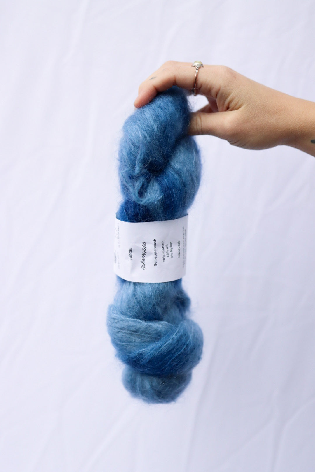 Un-told Chunky Mohair - Blåmandag