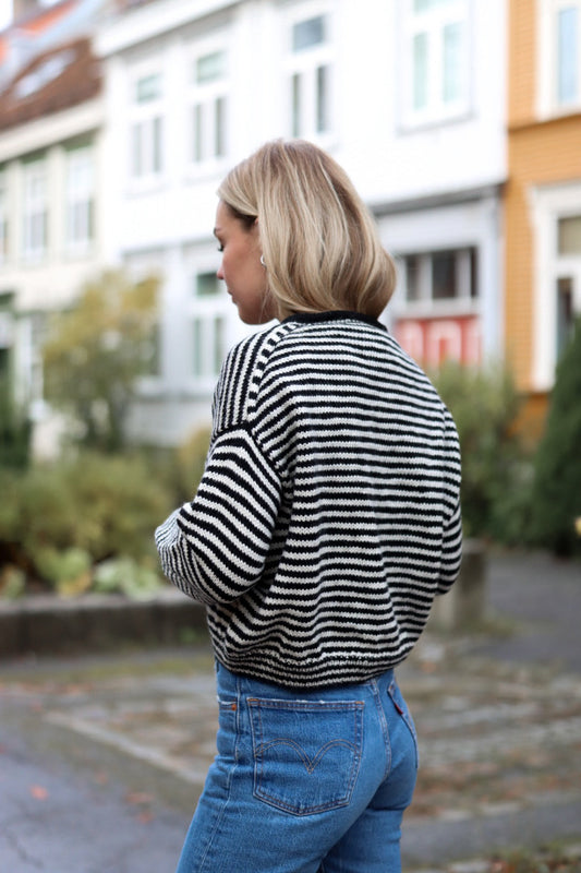 Garnpakke - Basic Stripe Sweater