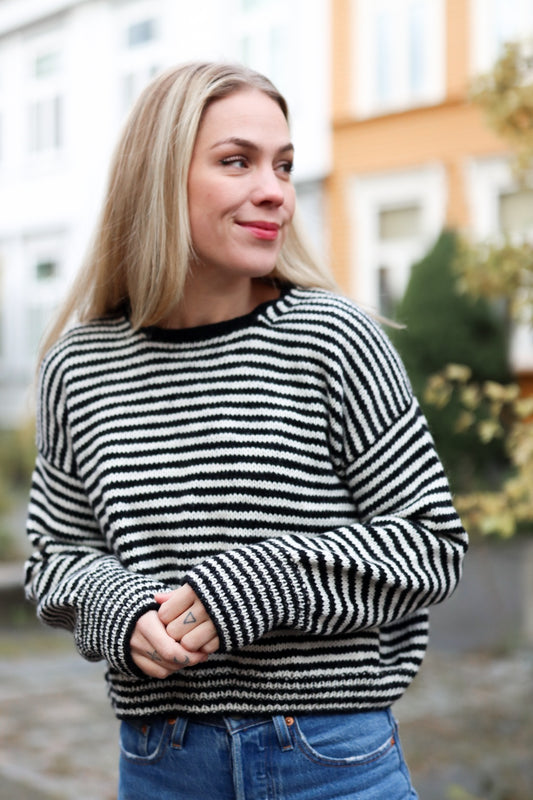 Basic Stripe Sweater