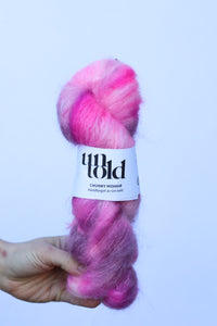 Un-told Chunky Mohair - Forever Pink