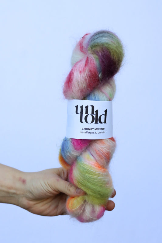 Un-told Chunky Mohair - Fyrverkeri