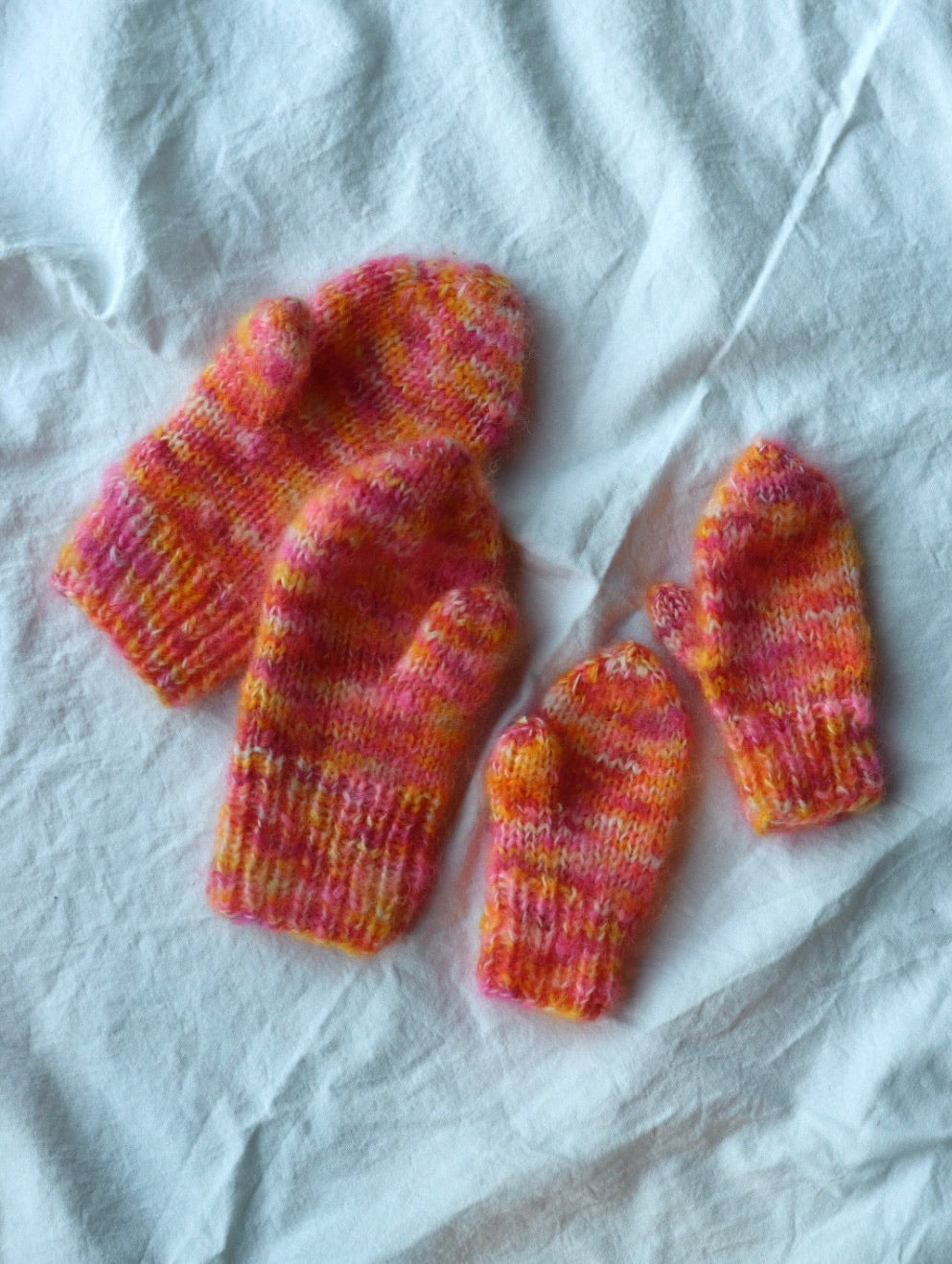 More mohair mittens