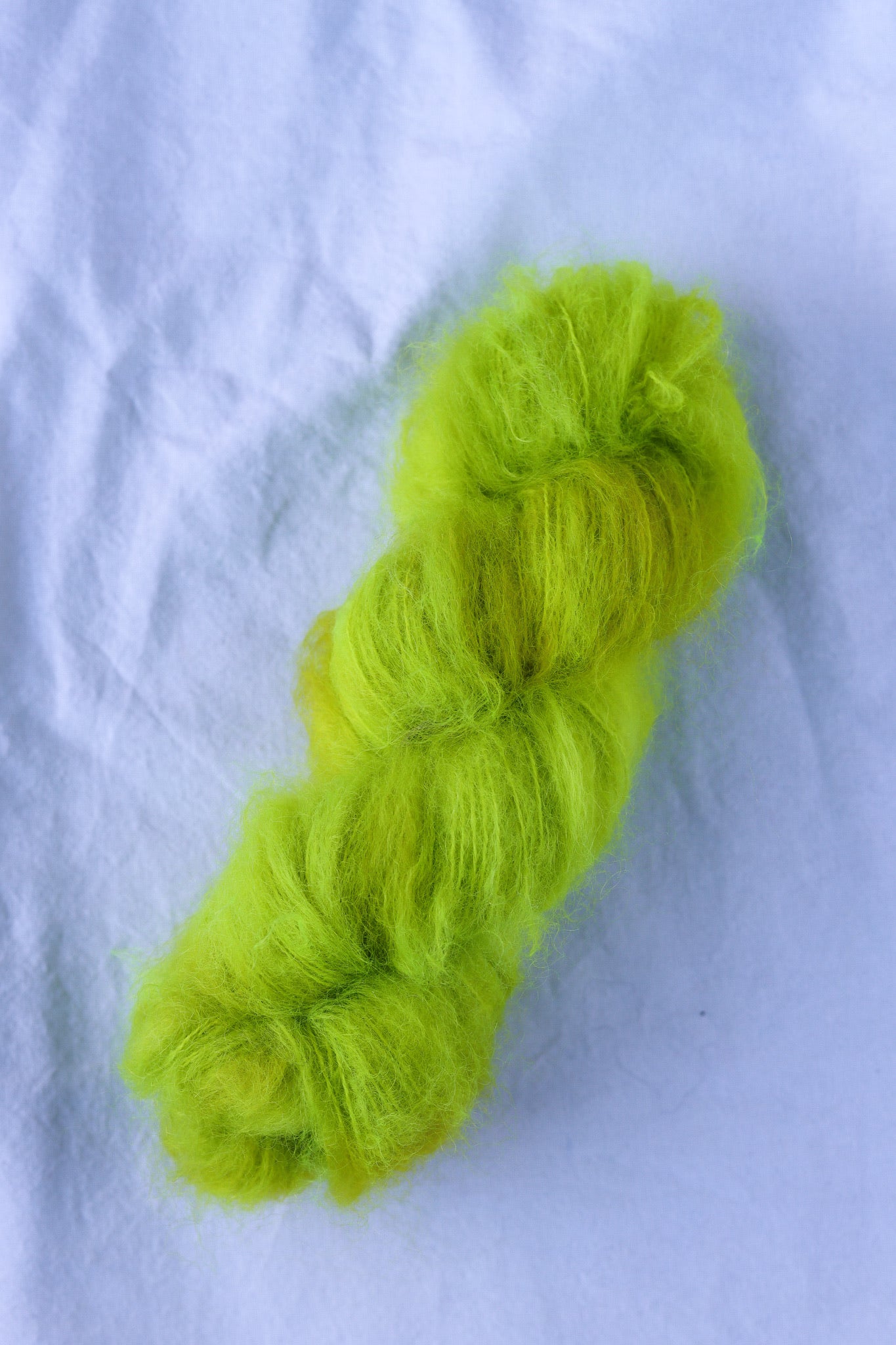 Un-told Chunky Mohair - Strobegrønn