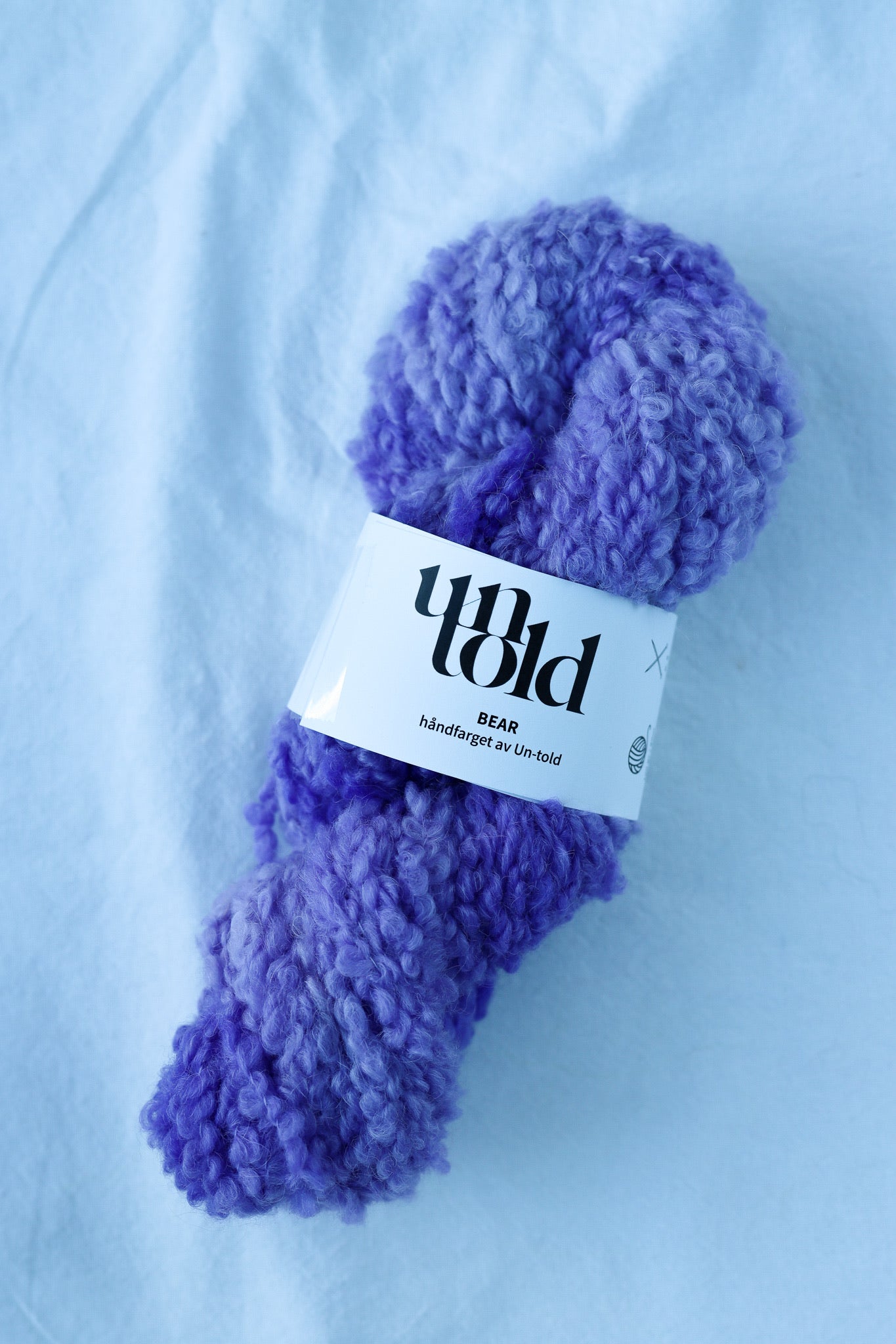 Bear Bouclé - Color me purple