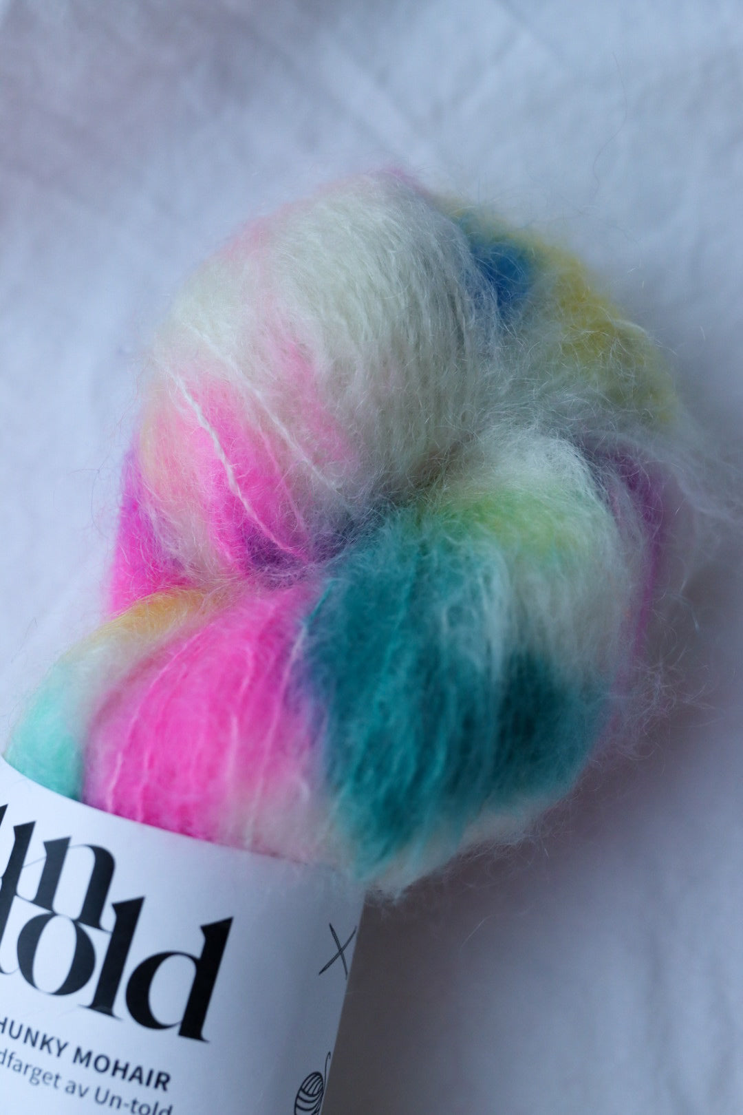 Un-told Chunky Mohair - Kruttønne